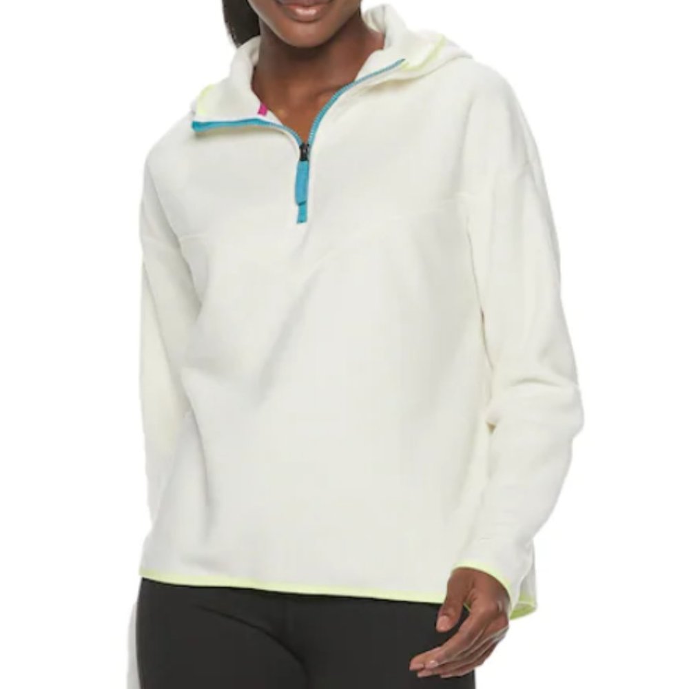 NWT Women's FILA SPORT Microfleece Popover Small